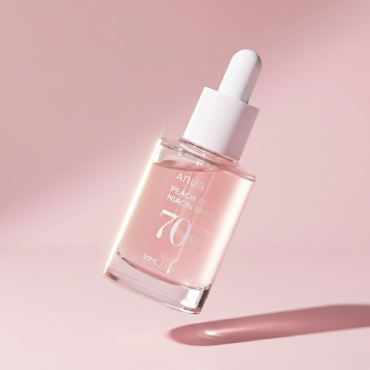 سيروم أنوا بخلاصة الخوخ 70% نياكيناميد لتفتيح البشرة وتجديدها