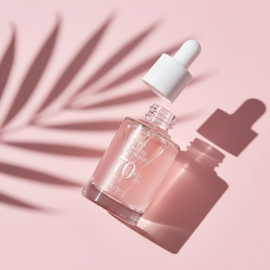 سيروم أنوا بخلاصة الخوخ 70% نياكيناميد لتفتيح البشرة وتجديدها